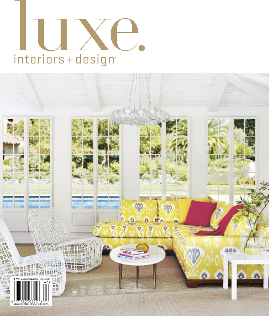 Luxe Interiors + Design | Summer 2014