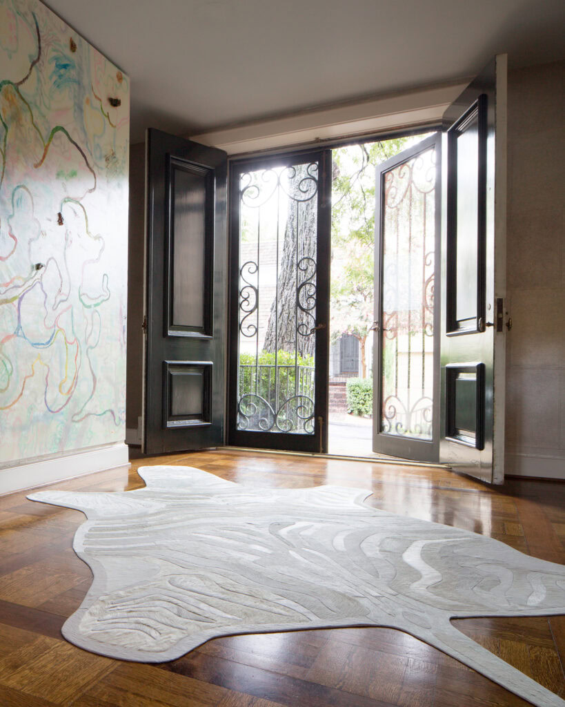 Kyle Bunting Home Hallway Zebra