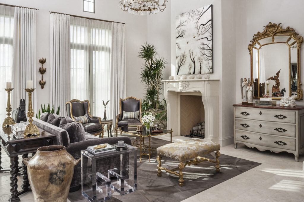 Salcito Design Group Home Living Room Silhouette