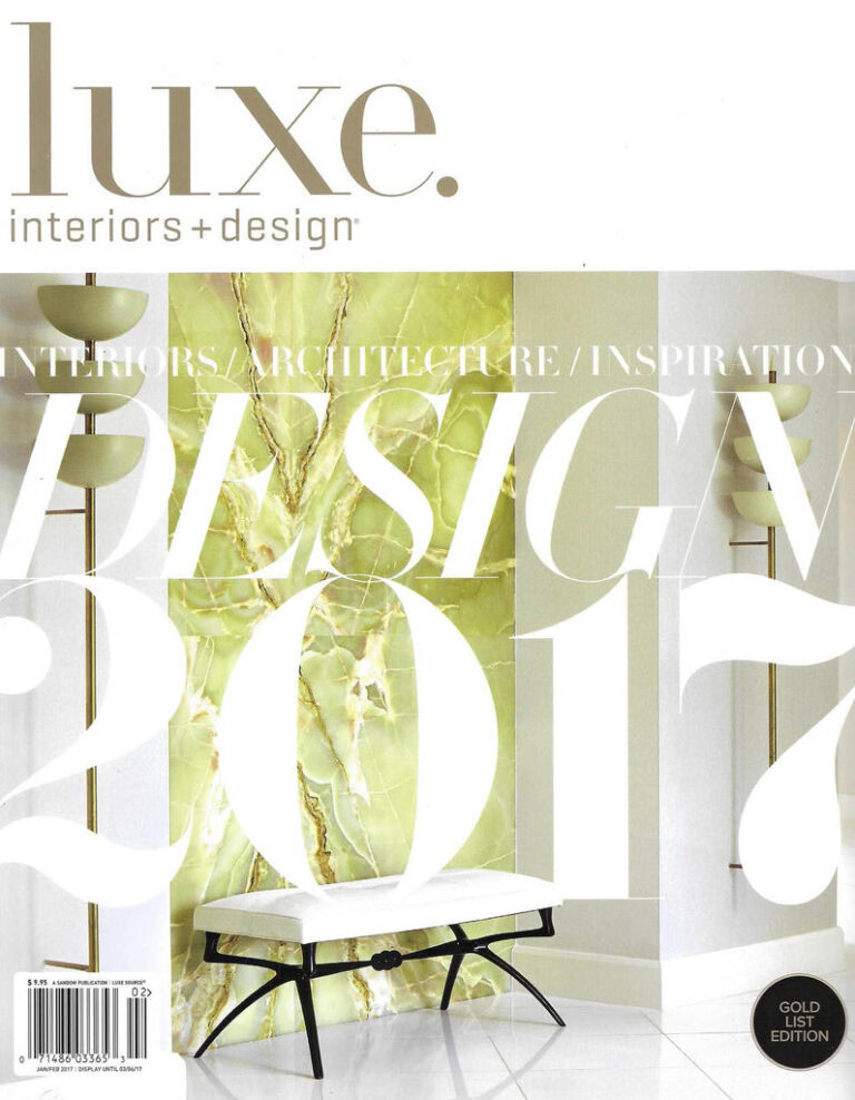 Luxe Interiors + Design | January/February 2017