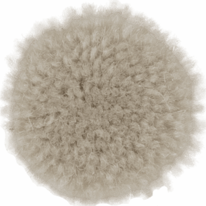 Close-up of roofing insulation wool fiber for commercial roof systems.