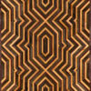Ricochet 11368 is a luxury designer rug with geometric hexagons in rich tones.