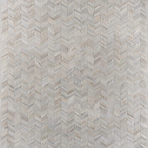The Mr Crowley 22062 is a luxury designer rug with a chevron hide tile pattern.