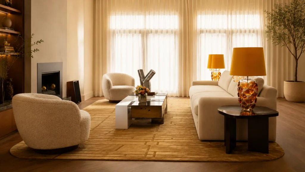 Tom Fruin Home Living Room Custom