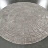 The Tower House 02880 is a luxury designer wool rug with a geometric grid pattern.