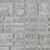 Gray geometric pattern for luxury custom rug, inspired by high-end designer rugs.