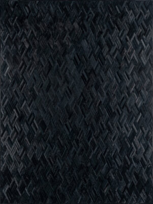 Sweet Caroline 15661 is a luxury designer rug with a dark, textured woven pattern.