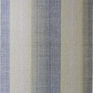 This luxury designer rug showcases vertical beige and gray stripes—an ideal high-end custom wool piece for modern interiors.
