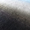 Close-up of Custom 03236 luxury designer rug with textured gradient dark to light gray.