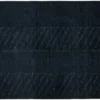 Mr Crowley Wool Strike Off 15446 is a high end designer wool rug with a dark, abstract pattern and subtle linear accents.