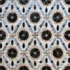 Aubusson Hide 15998 designer rug with geometric floral motifs in luxury handmade hide.