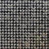 Close-up of Blackdog Wool 15851’s houndstooth pattern, perfect for high end handmade wool designer rugs.