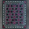 Aubusson Hide 16290: luxury designer rug with burgundy floral pattern and elegant border.