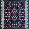 Aubusson Hide 16290 is a luxury designer rug with a floral motif, handmade in high quality silk and wool.