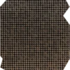 Luxury custom rug Blackdog Wool 15851, a high-end houndstooth wool designer rug in black and brown.