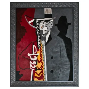 Custom Hide Art Portrait Picasso